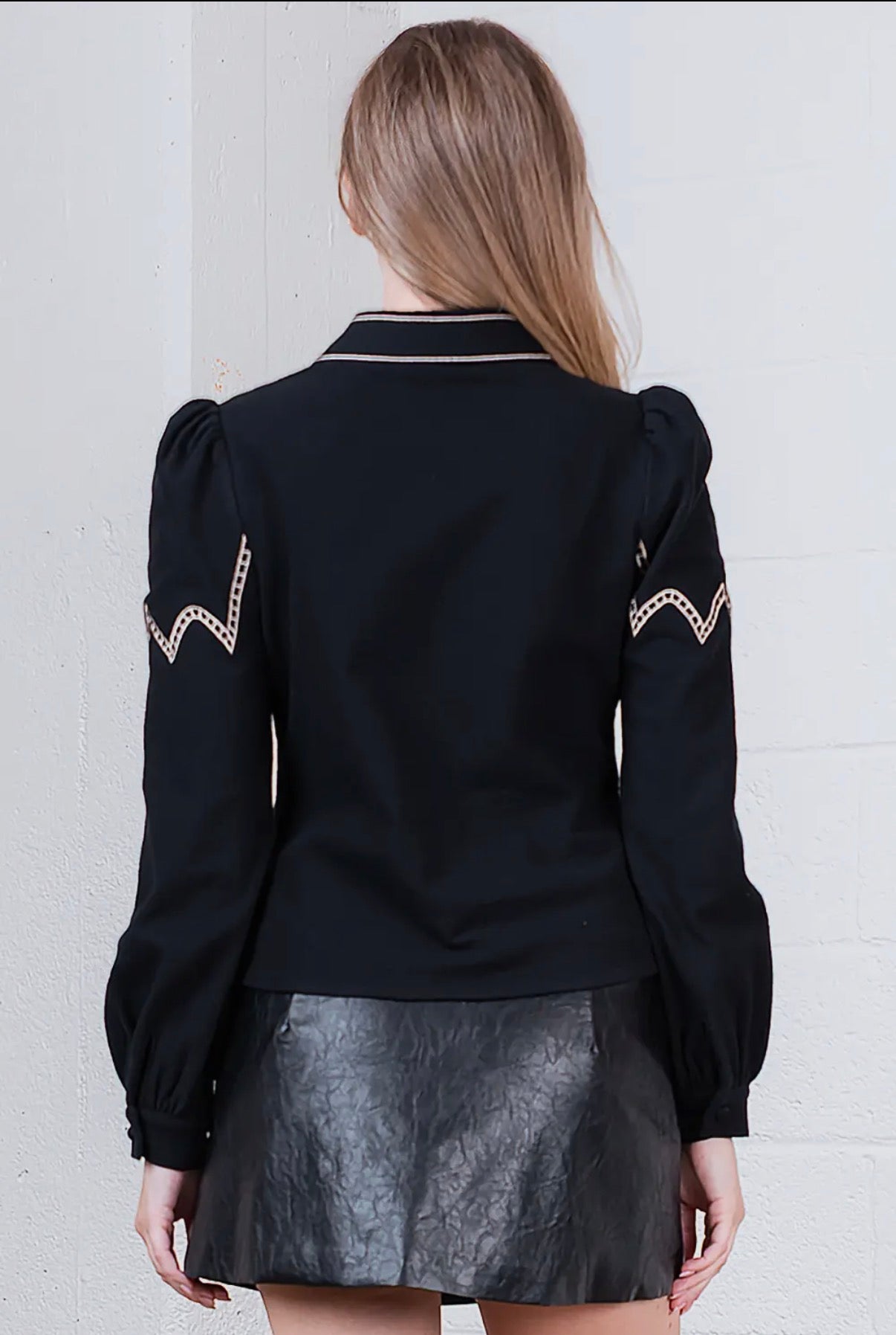 Midnight Rose Western Shirt