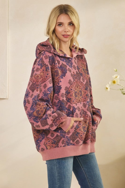 Boho Bloom Hoodie