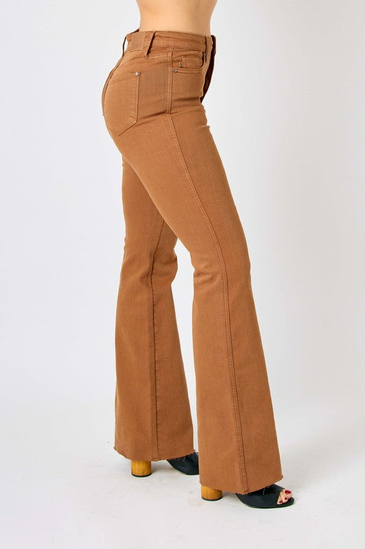 Cinnamon Flare High Rise Judy Blue