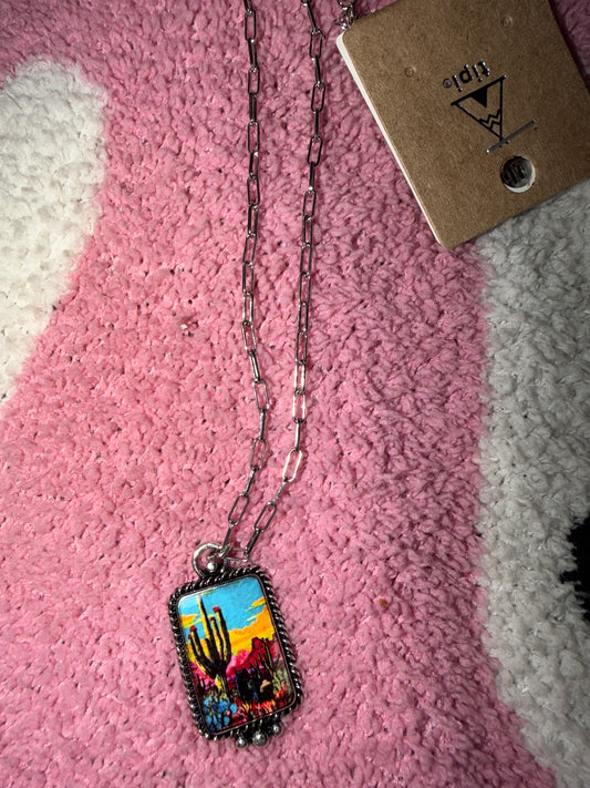 Desert Sunset Dream Necklace
