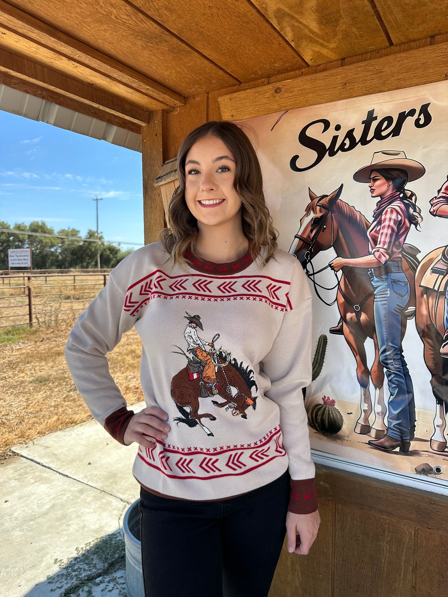 Buckin Bronc Sweater