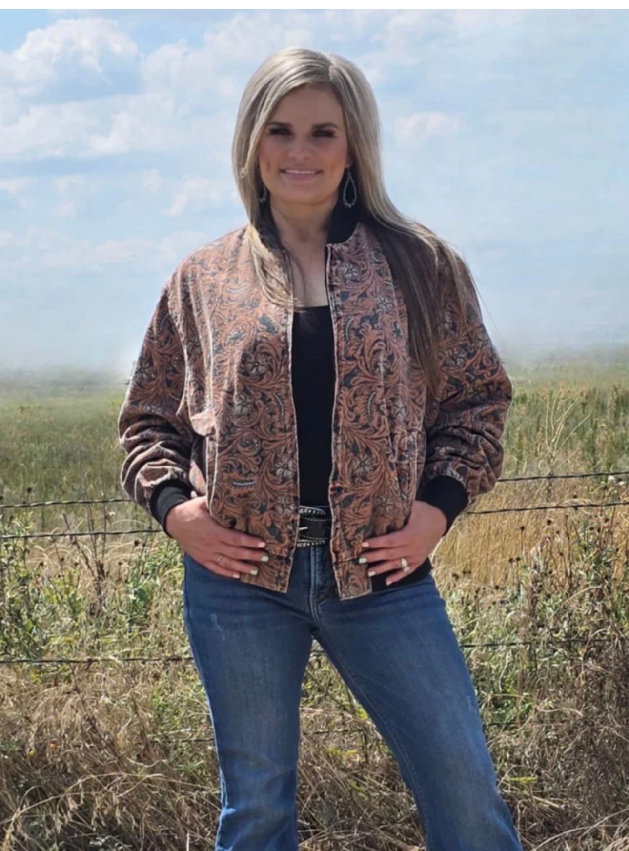 Tooled Time Bomber Jacket