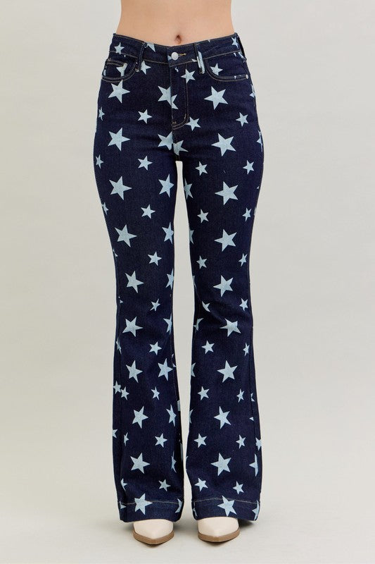 The Stars at Night Judy Blue flares