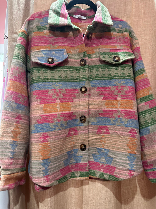 Southwest Sunset Shacket