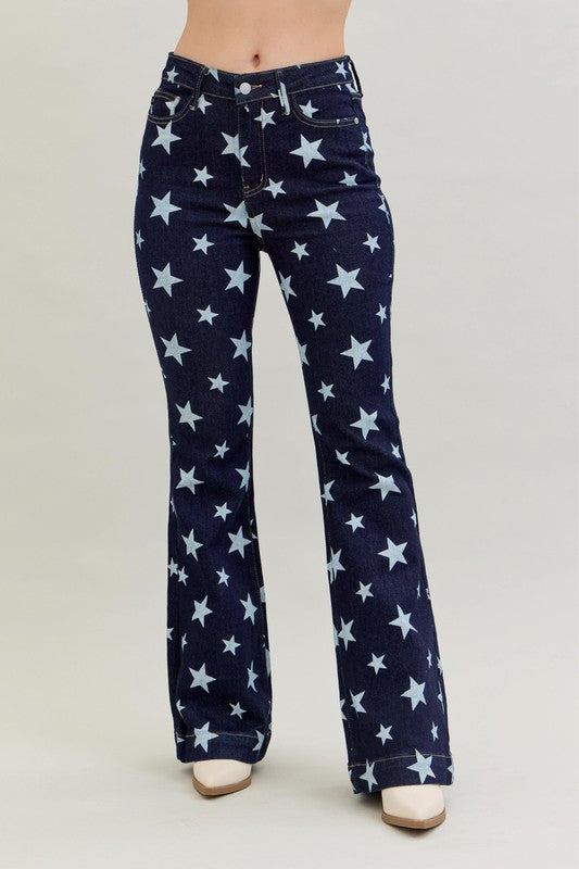 The Stars at Night Judy Blue flares