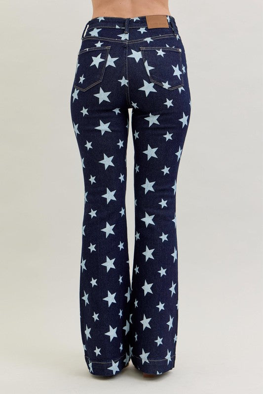 The Stars at Night Judy Blue flares