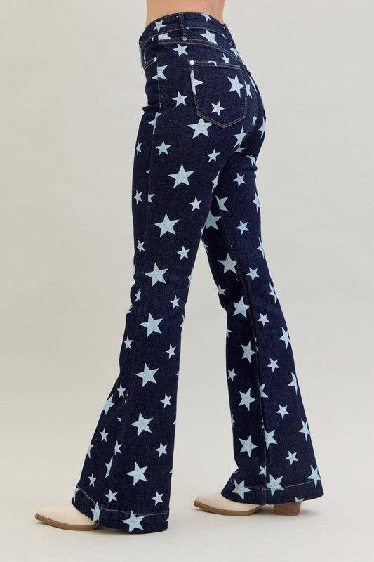 The Stars at Night Judy Blue flares