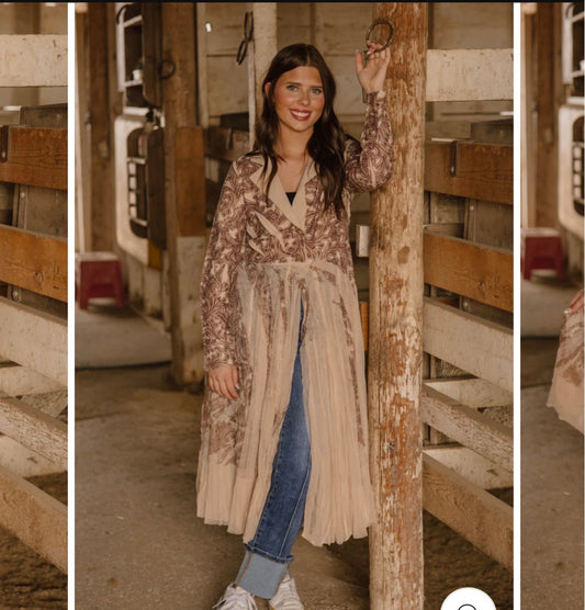 The Dolly Tulled Duster Dress