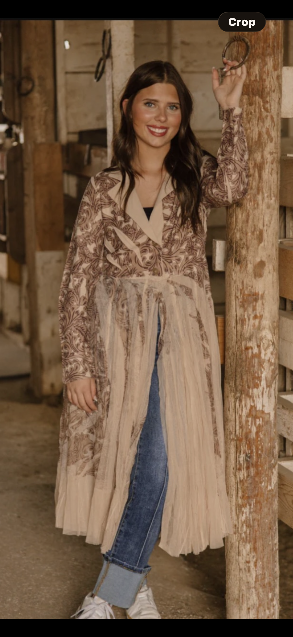 The Dolly Tulled Duster Dress