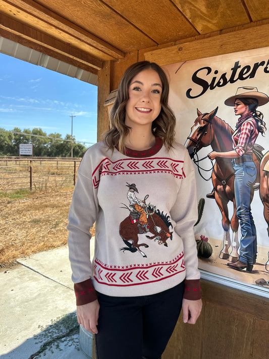 Buckin Bronc Sweater