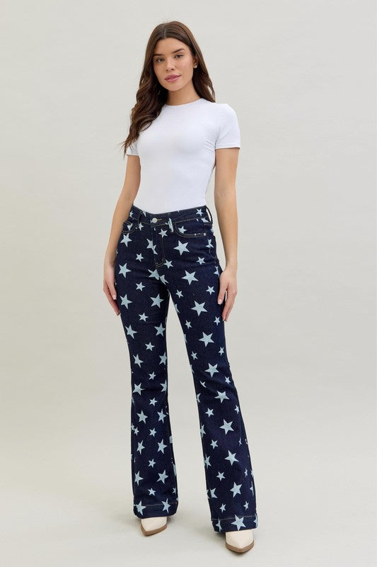 The Stars at Night Judy Blue flares