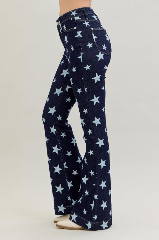 The Stars at Night Judy Blue flares