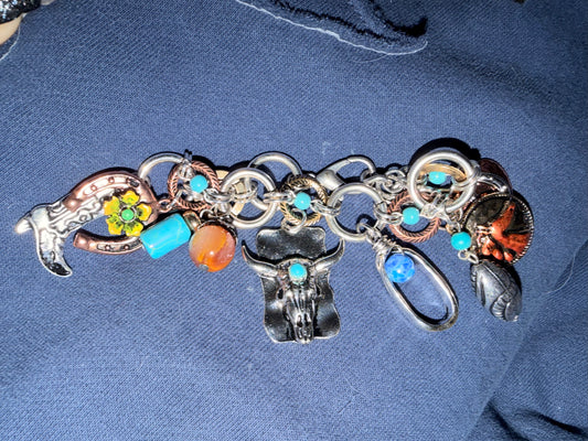 Wild West Story Charm Bracelet