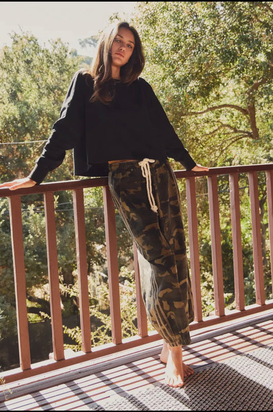 Oddi Plus Size Camo Pant