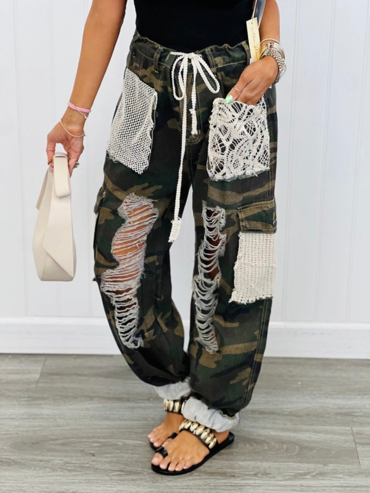Hidden dreams camo joggers