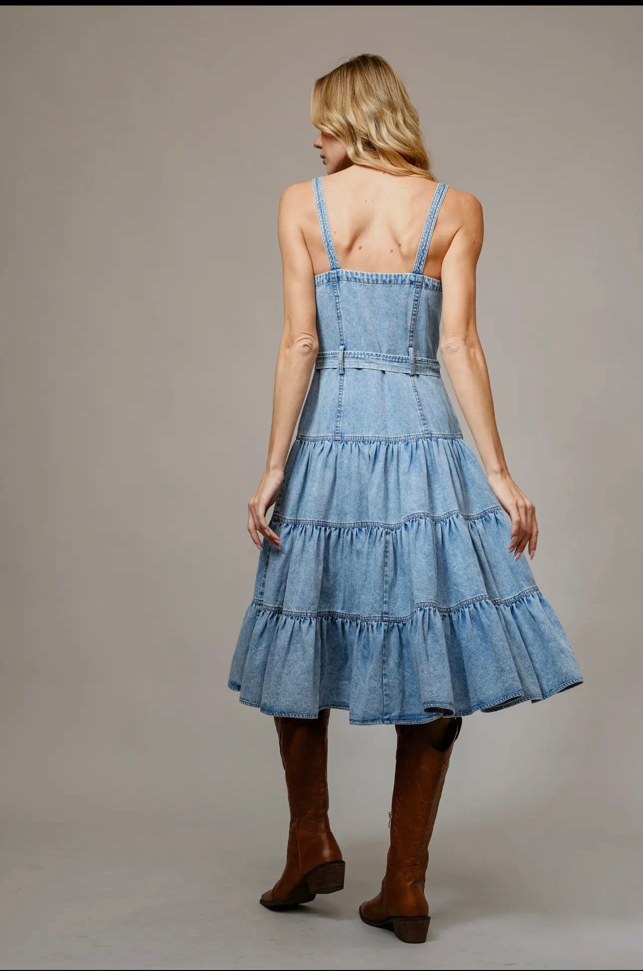 Dress you up denim dress