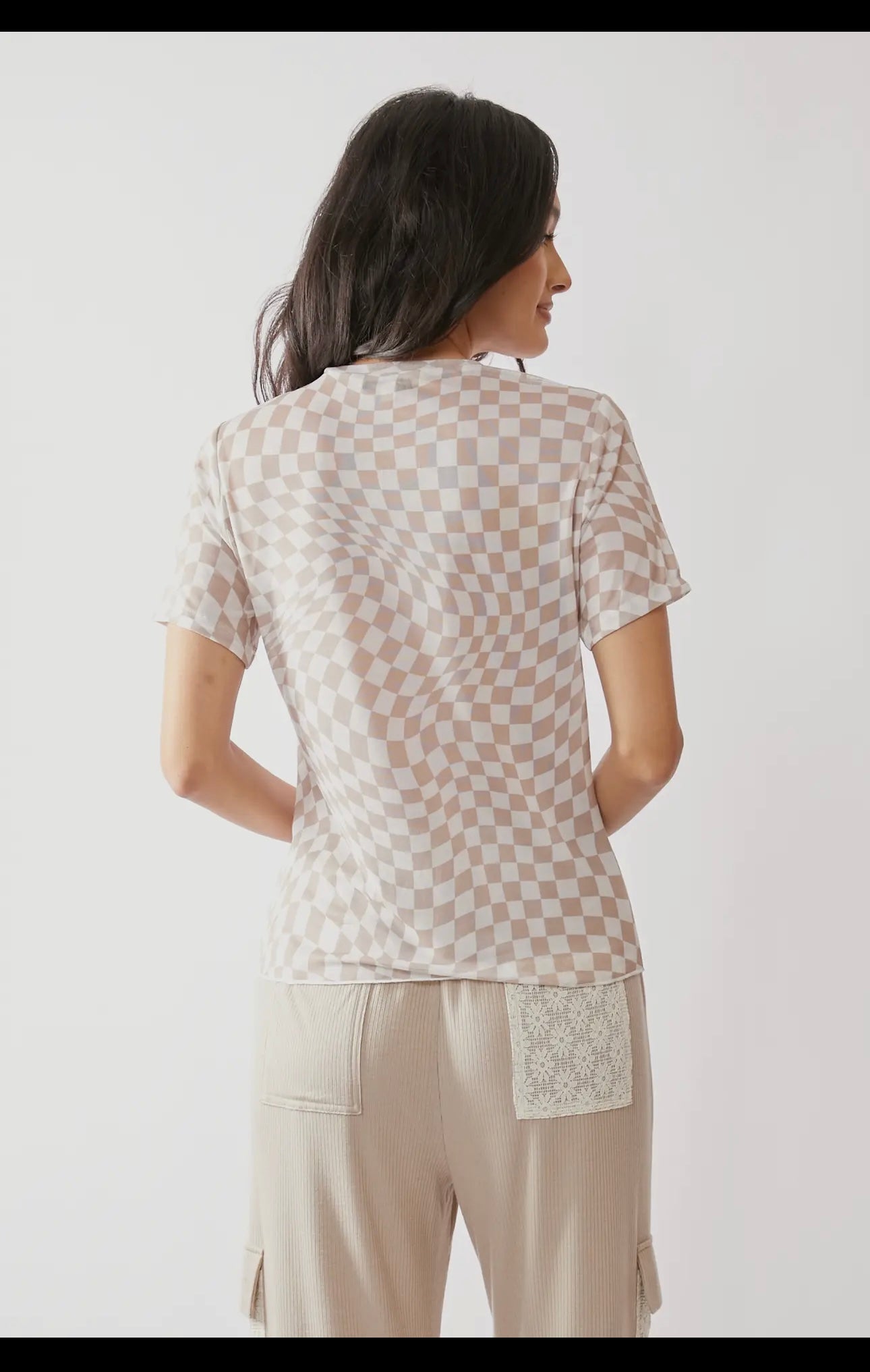Check Mate Mesh Top