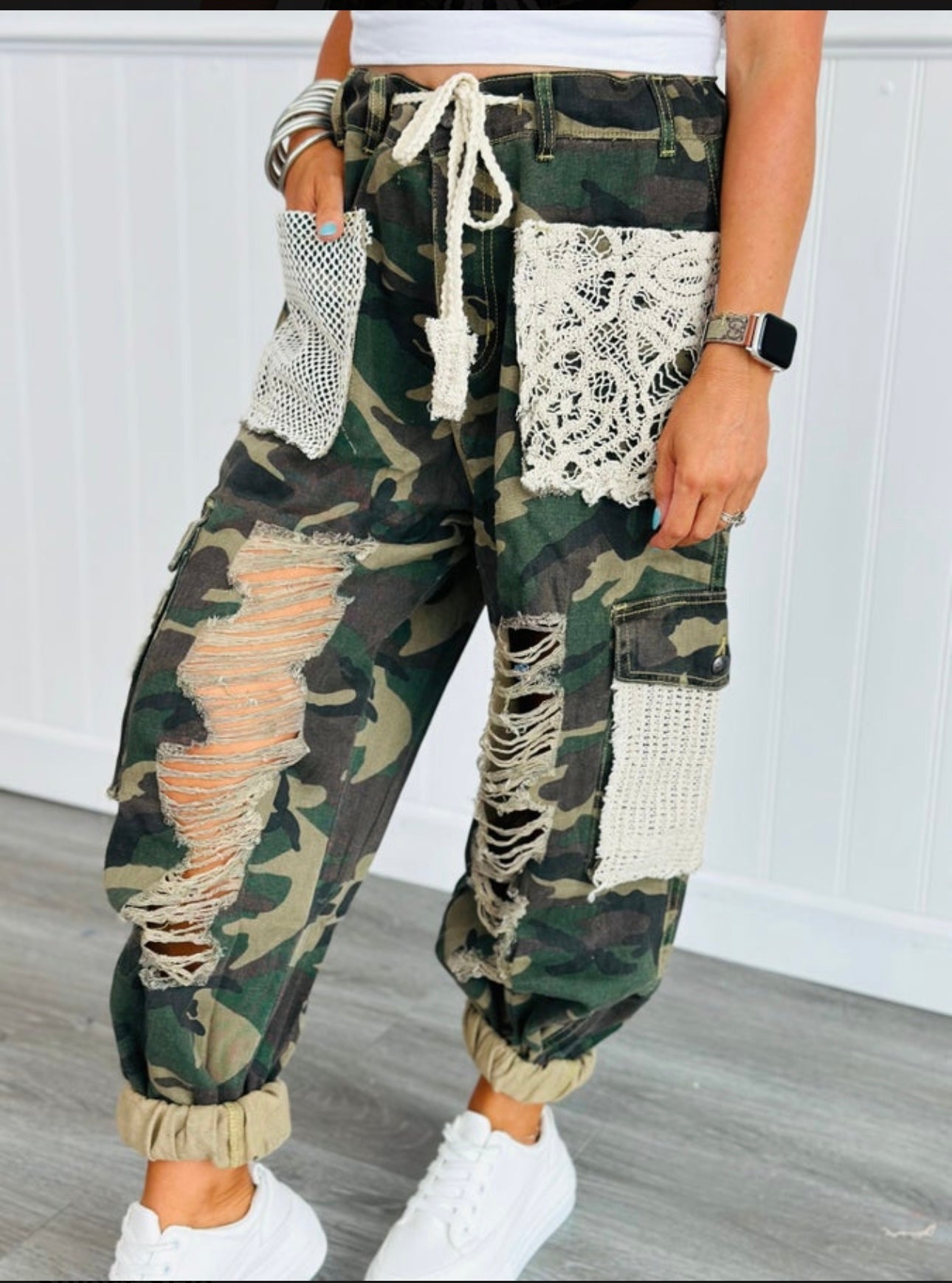 Hidden dreams camo joggers