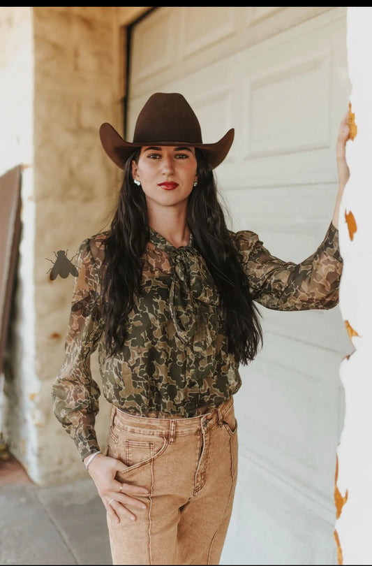 Bow Up Season Blouse