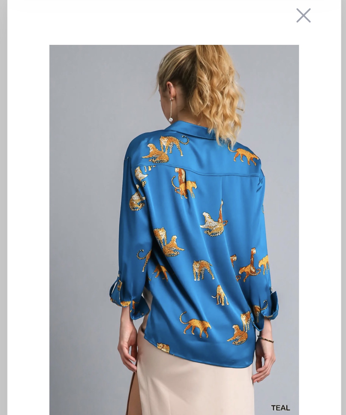 • Untamed Beauty Blouse