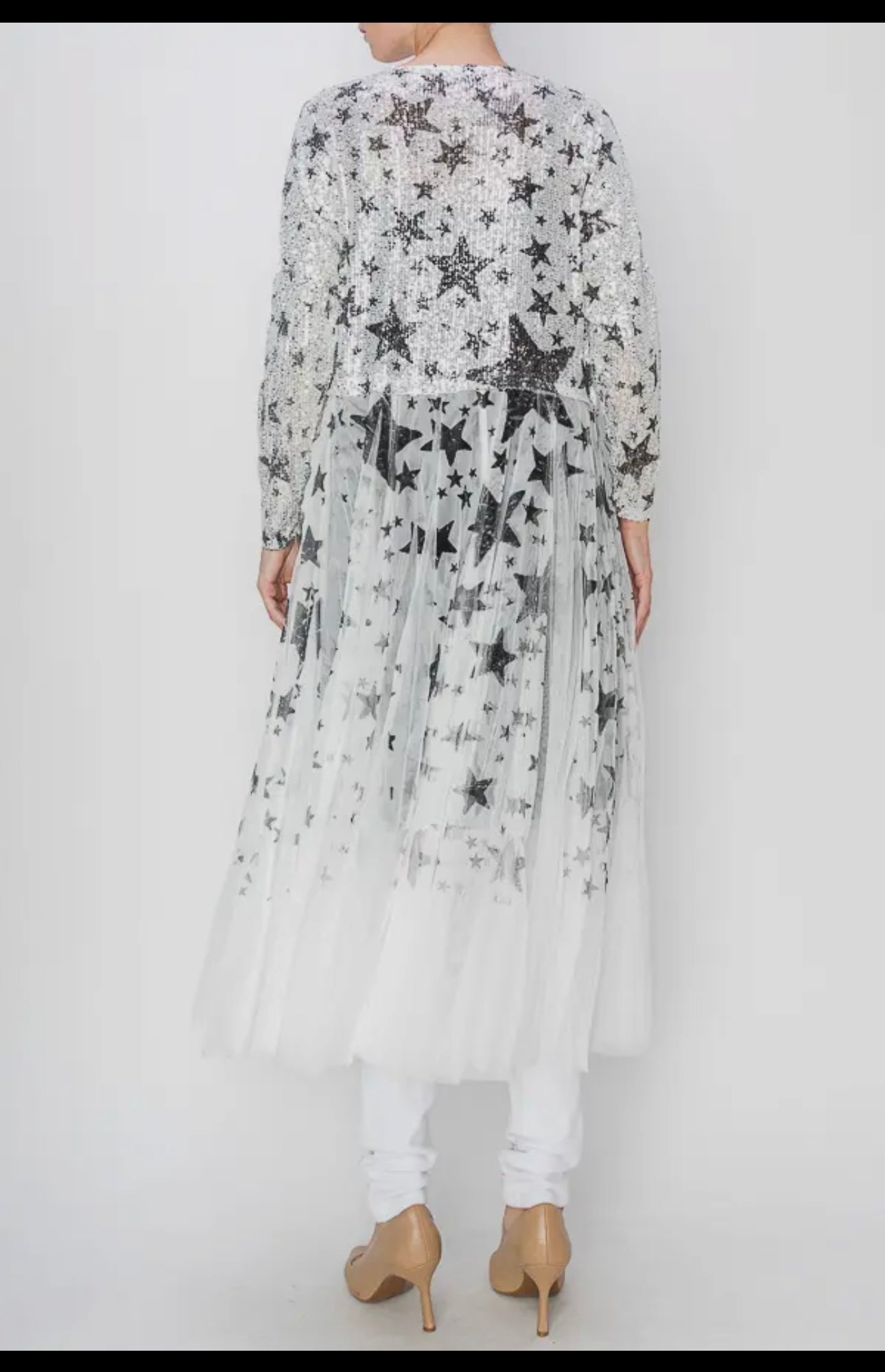 Starry nights tulled jacket