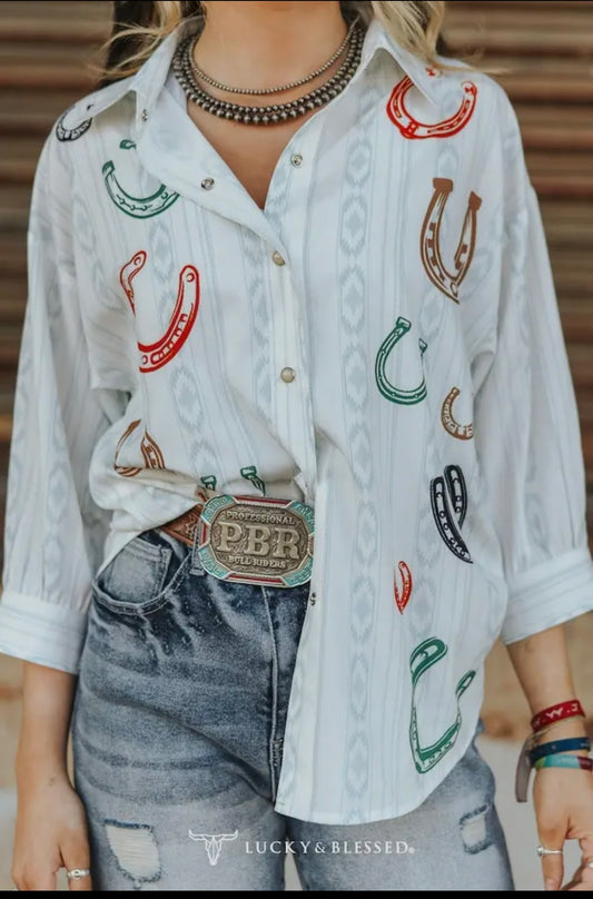 It’s Your Lucky Day blouse