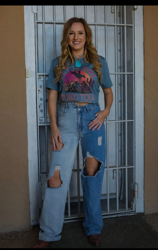Let it Ride Rodeo Tour T-shirt