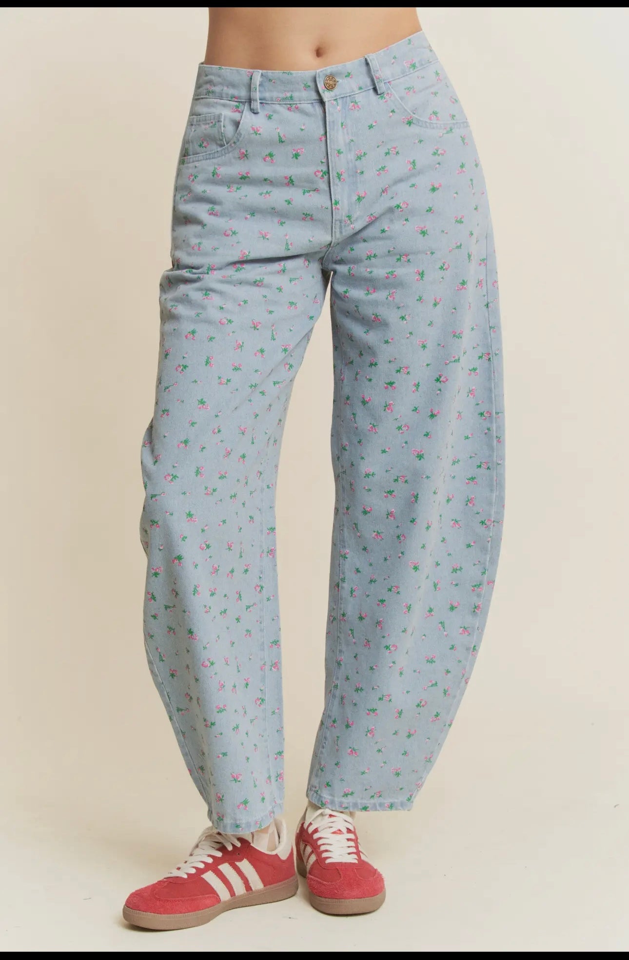 Picking Daisies barrel jeans