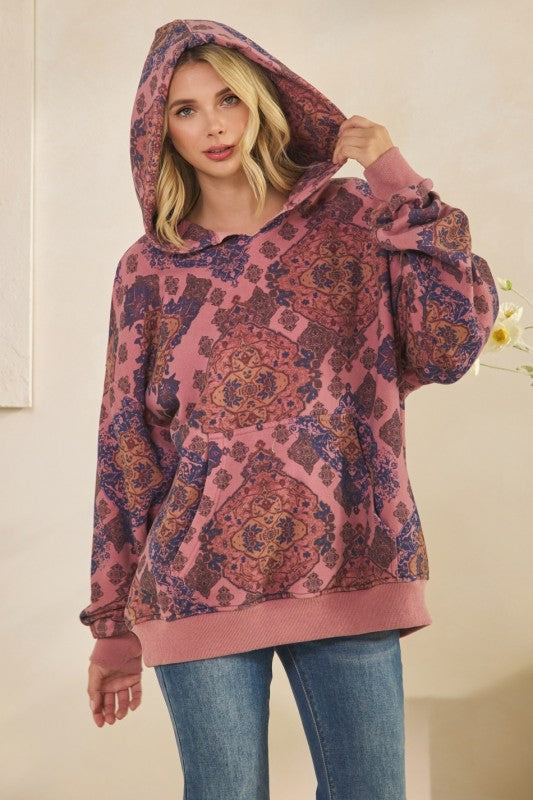 Boho Bloom Hoodie