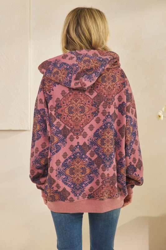 Boho Bloom Hoodie