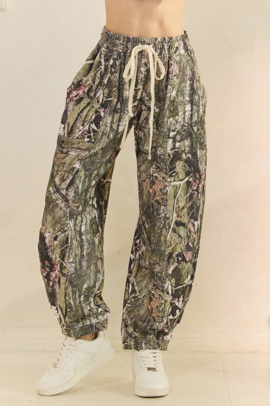 Woodland Camo Joggers