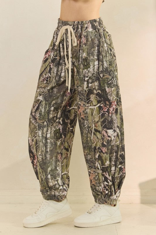 Woodland Camo Joggers