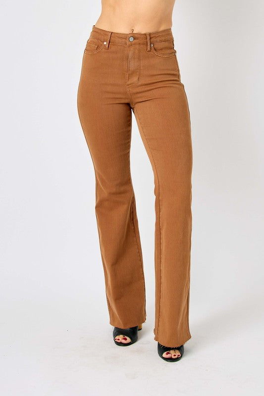 Cinnamon Flare High Rise Judy Blue