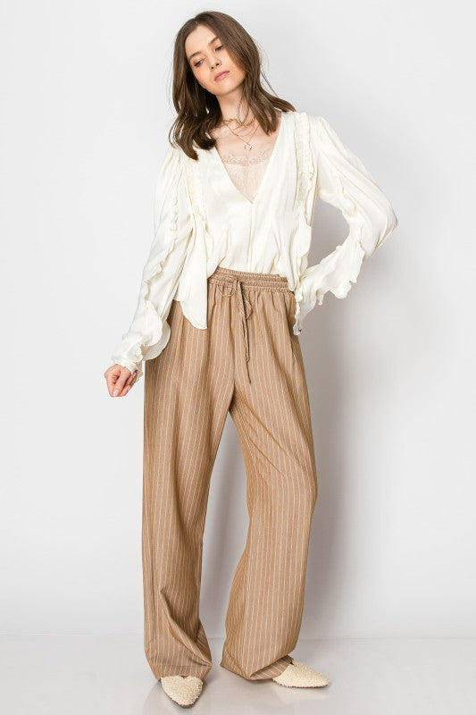 Skylar Rose Pinstripe Pant