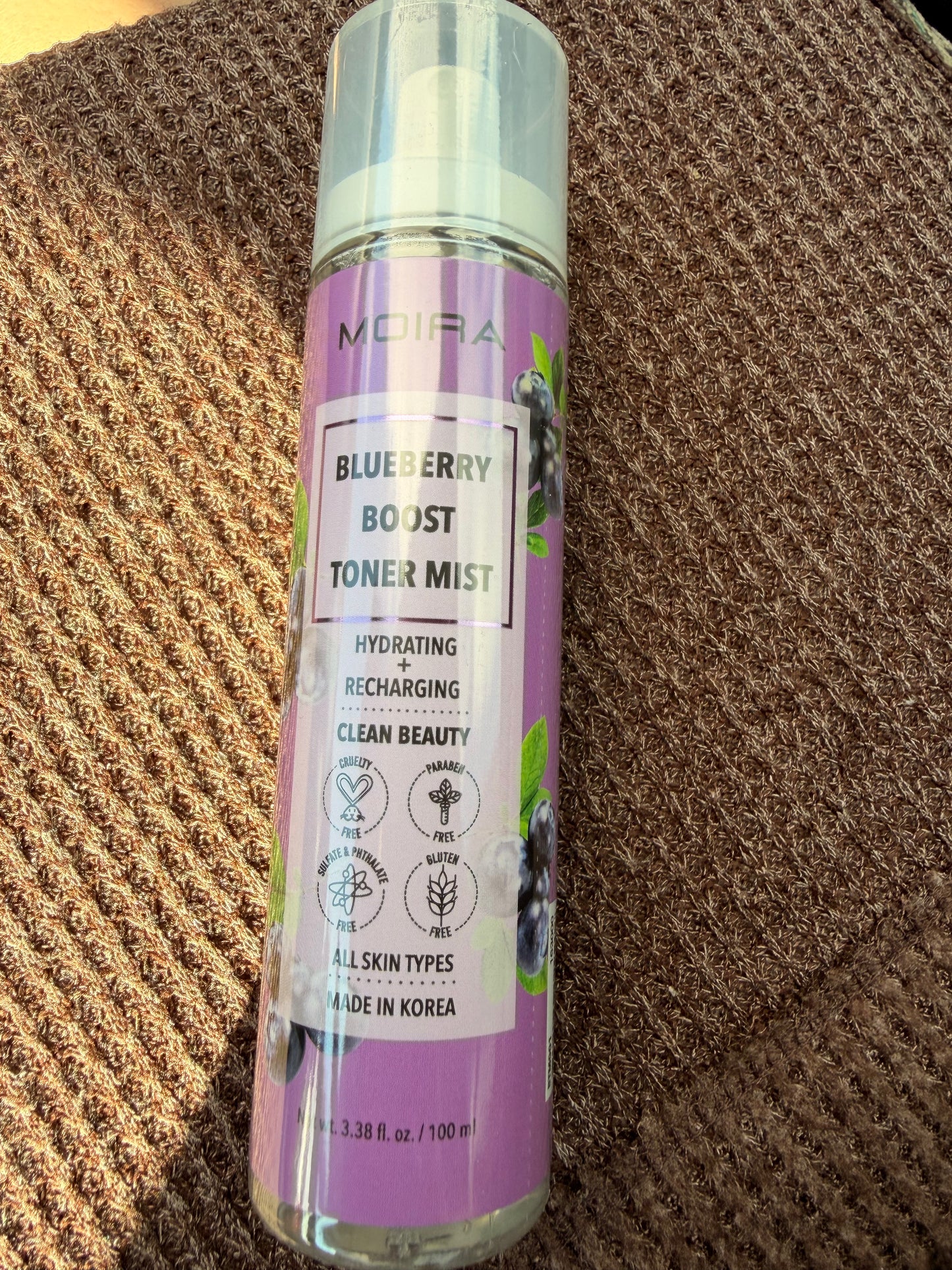 Blueberry Boost Toner Mist