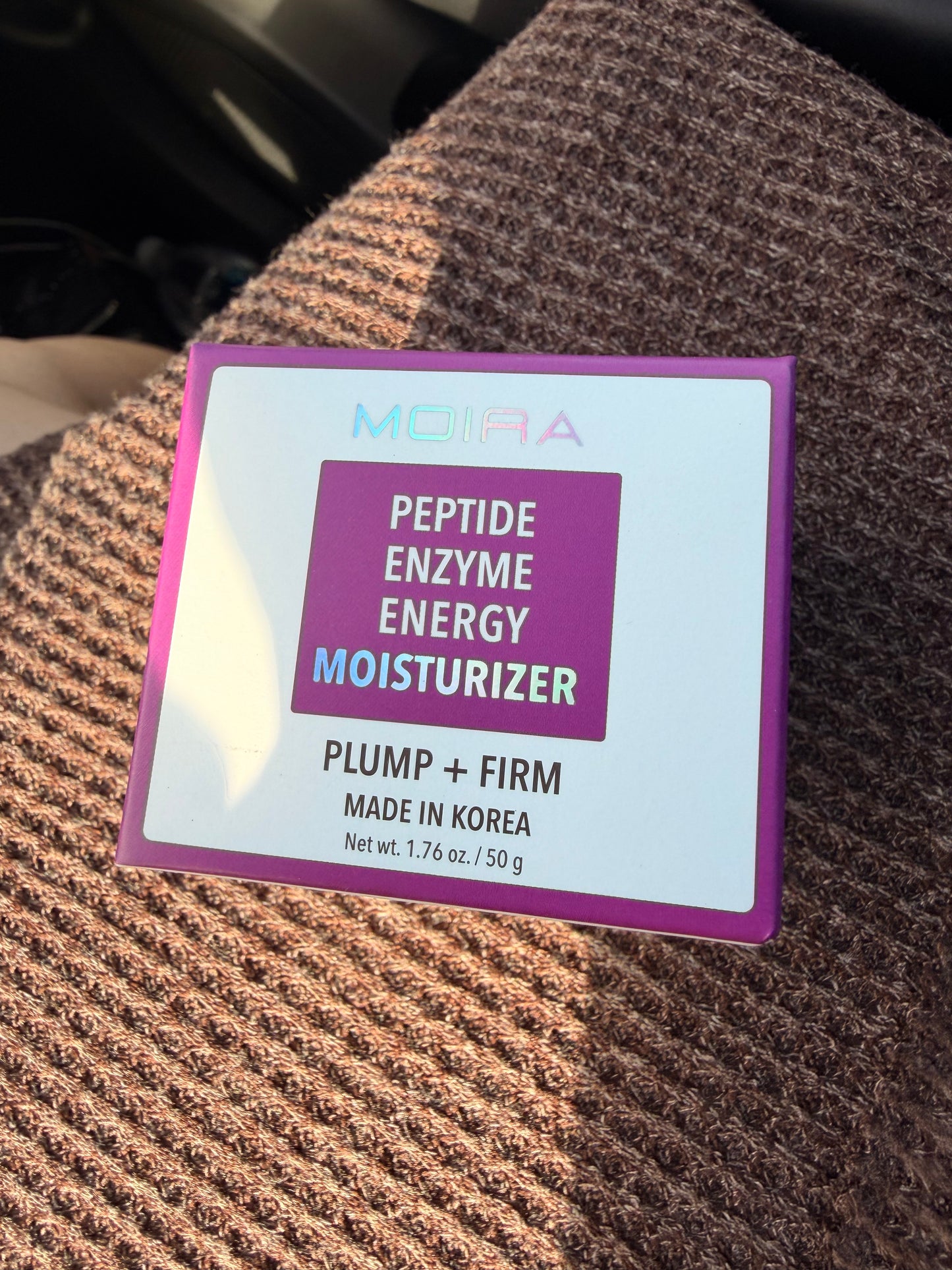 Moira peptide, enzyme, energy moisturizer