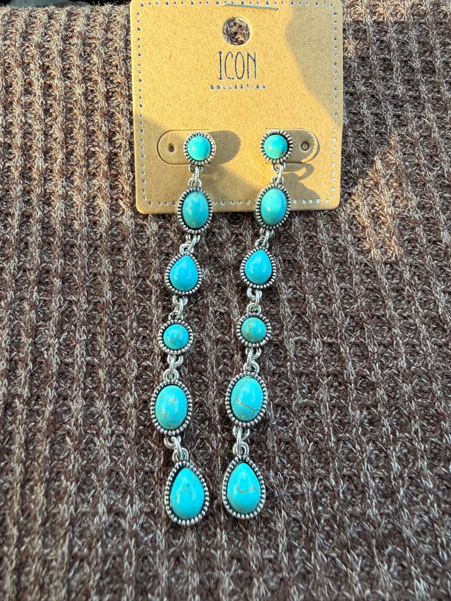 Desert Dream Turquoise Drop Earrings