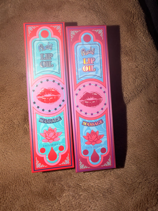 Rude Lip Oil – Kiss & Glow