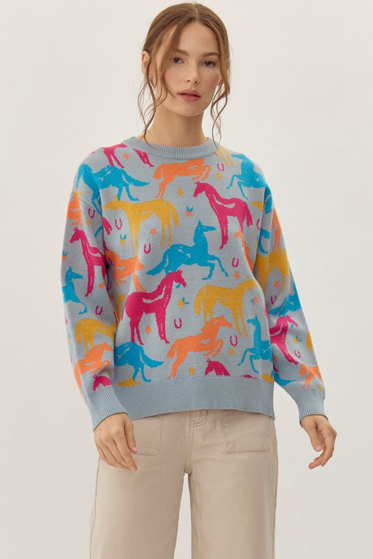 Painted Pony Sweater
