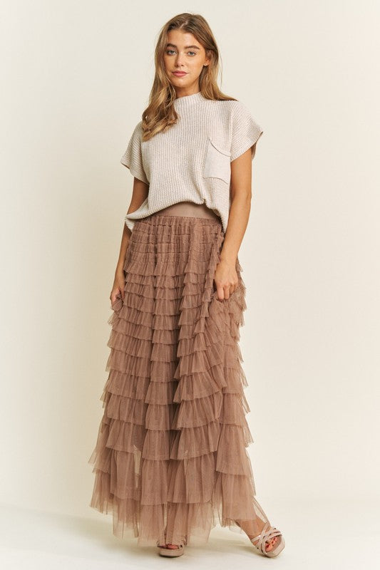 Meet me in the Garden tulled skirt