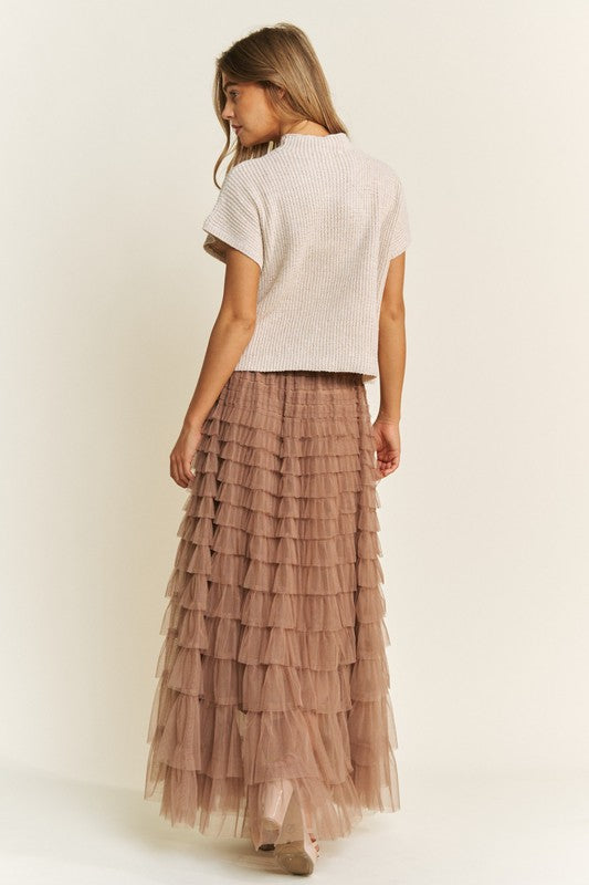 Meet me in the Garden tulled skirt