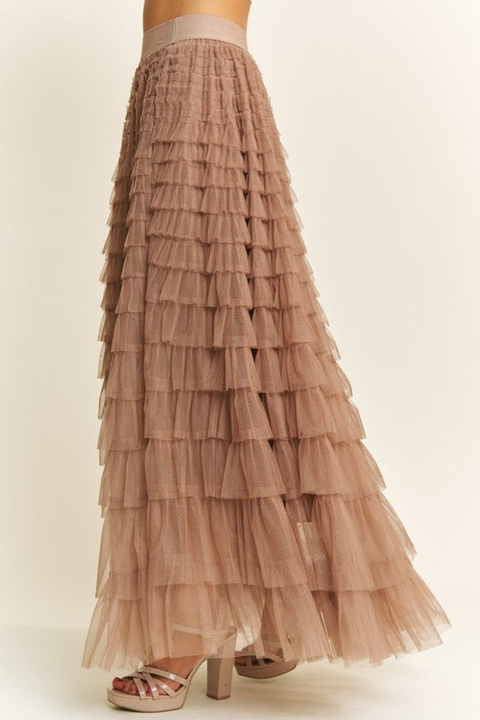 Meet me in the Garden tulled skirt