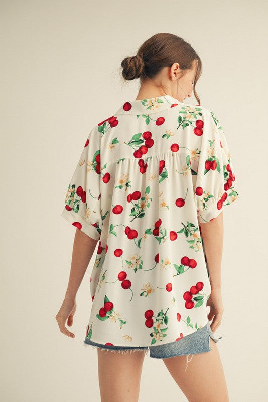 The Cherry Lane blouse
