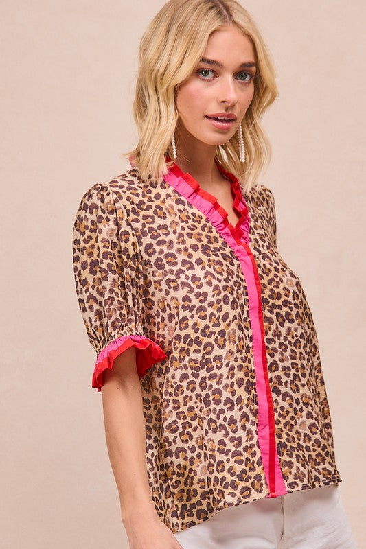 Leopard Love blouse