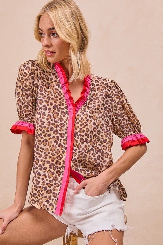 Leopard Love blouse