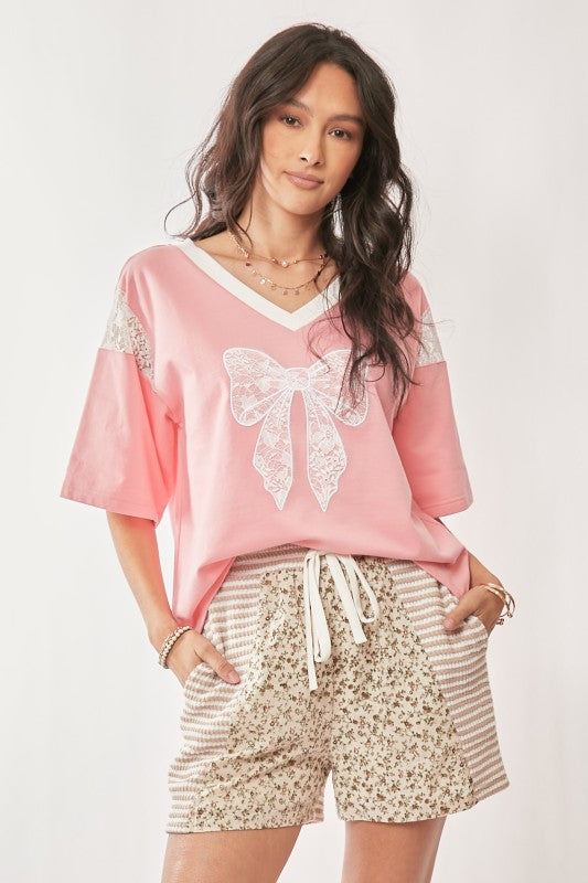 Laces and Bows Top